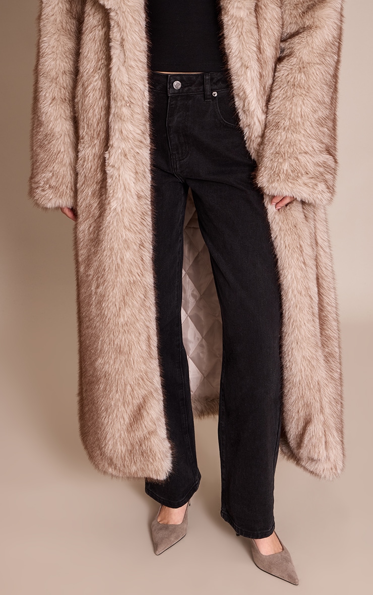 Mushroom Faux Suede Point Toe Heeled Sling Back image 1