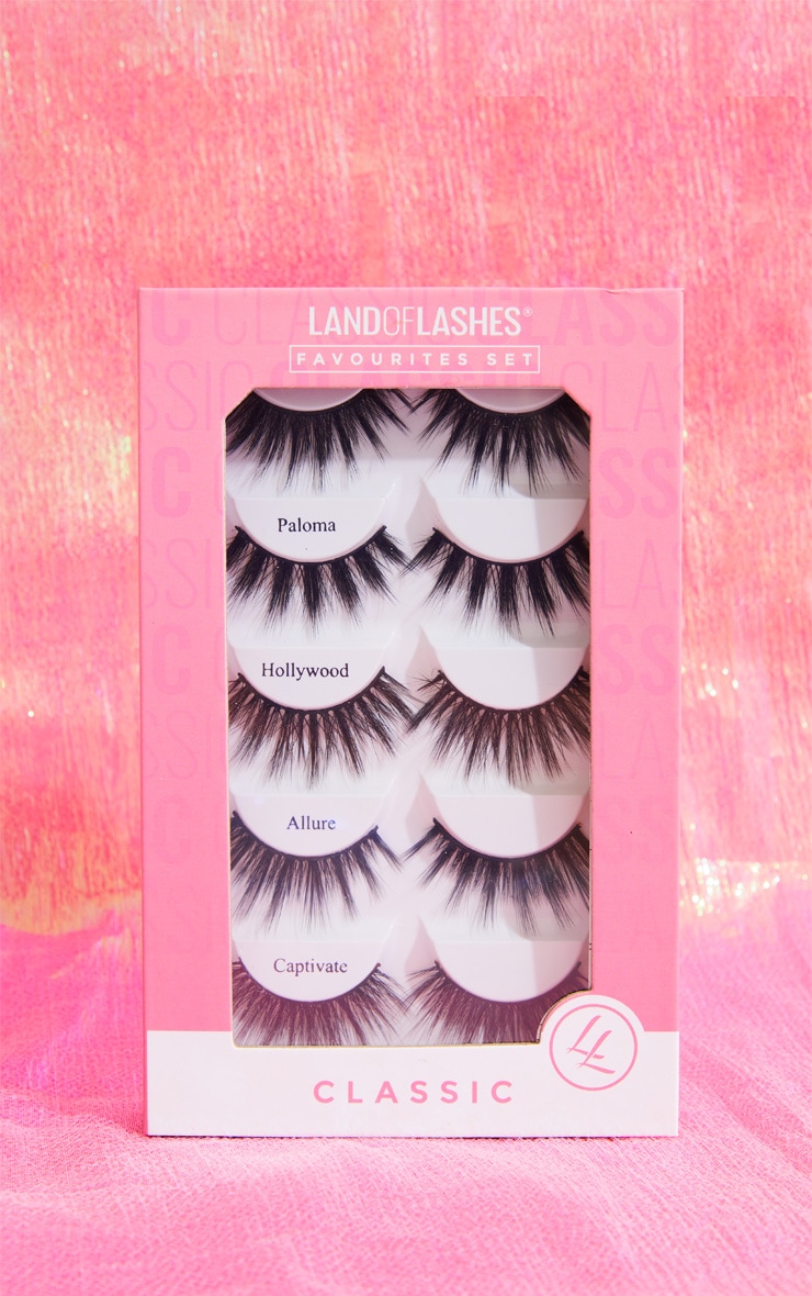 Land of Lashes Kit cadeau faux cils en imitation vison The Favourite image 1