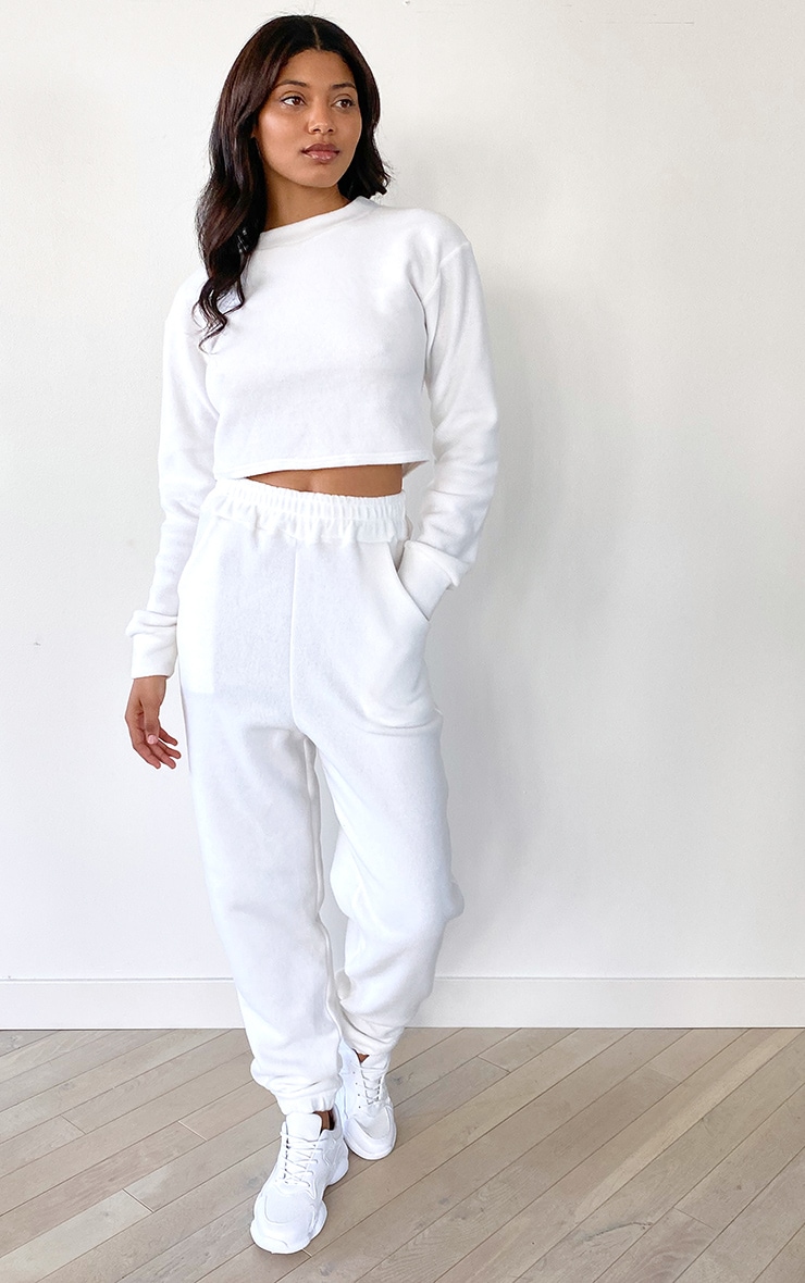 joggers and cropped jumper set