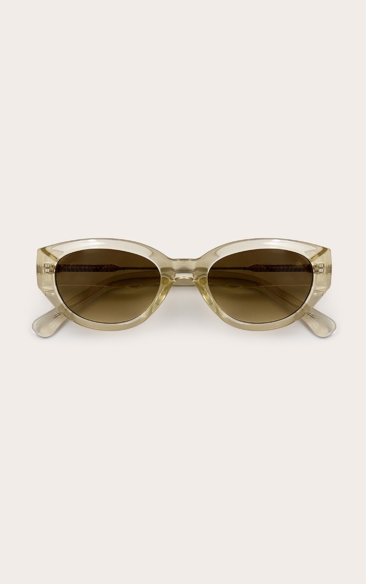 A.KJÆRBEDE Winnie Sunglasses - Cream Bone image 2