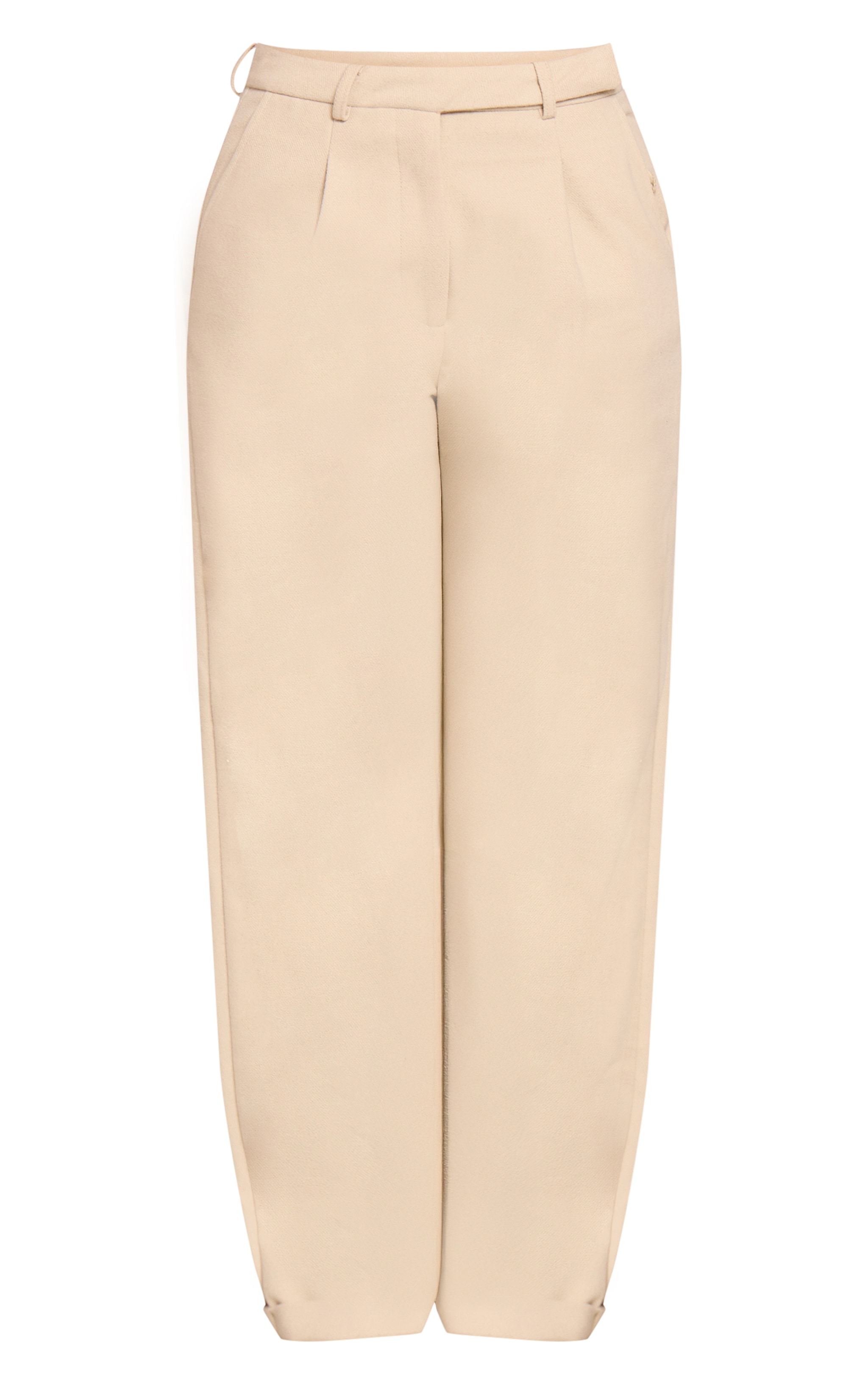 Shape Butter Yellow  Wool-Look High Waisted Pants image 5