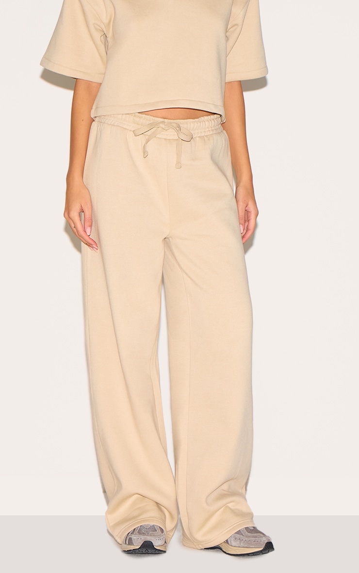 Stone Thick Waistband Wide Leg Sweatpants image 2