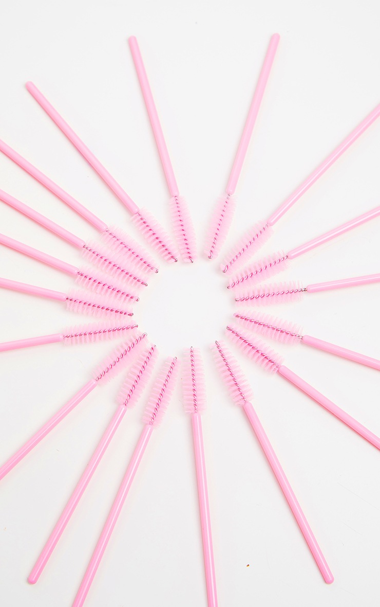 Pink Eyelash Mascara Wands x 20