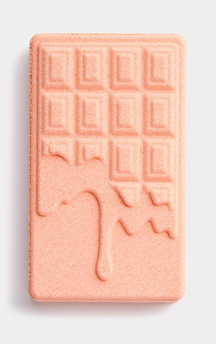 I Heart Revolution Chocolate Bar Bath Fizzer Peach image 2