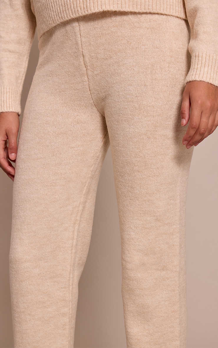 Tall Stone Knit Wide Leg Pants image 4