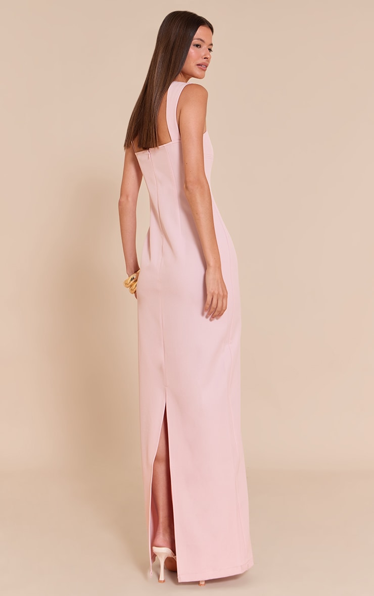 Blush Tailored Woven Strappy Maxi Dress image 2