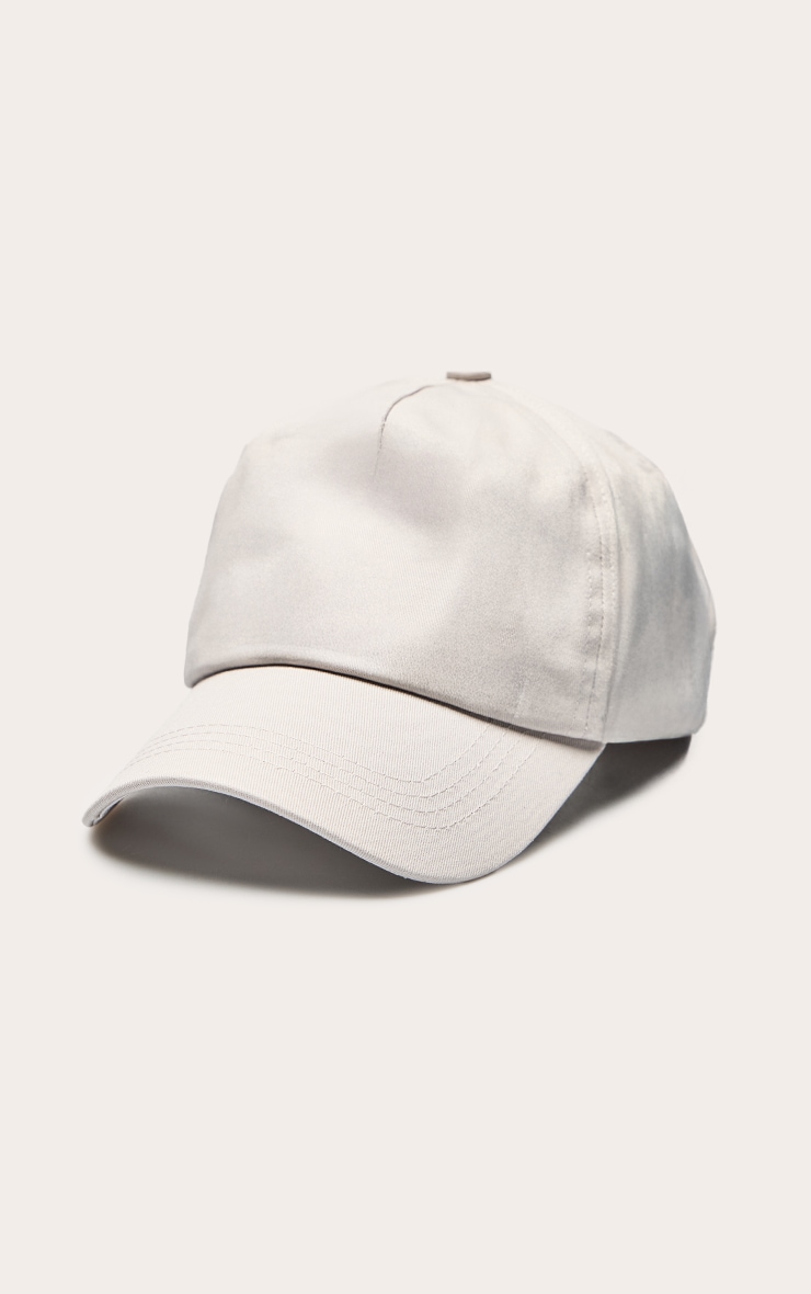 Grey Canvas Cap image 2