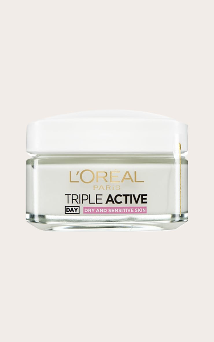 L'Oreal Paris Triple Active Day Moisturiser Dry and Sensitive Skin 50ml