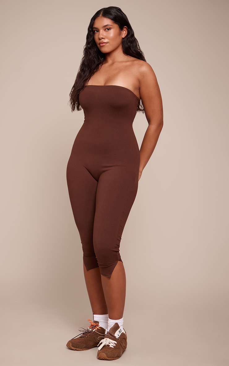 Shape Chocolate Sculpt Bandeau Capri Jumpsuit image 3