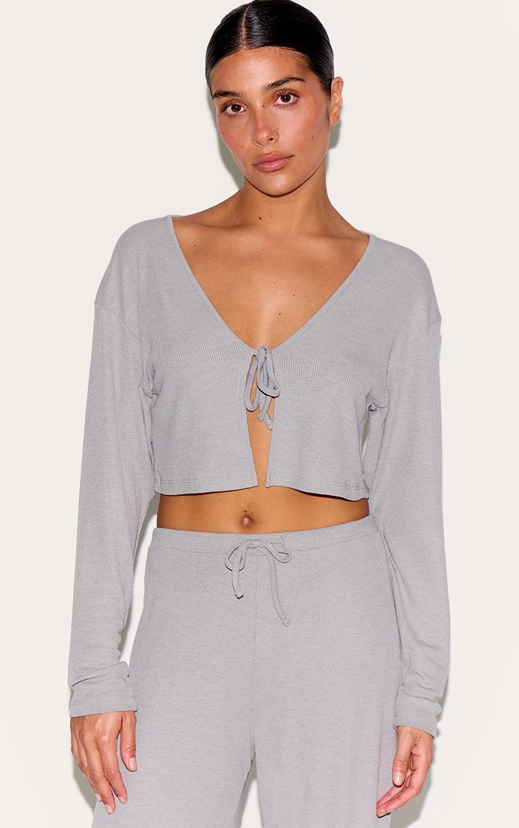 Petite Charcoal Graphic Oversized Half Zip Sweat | Petite