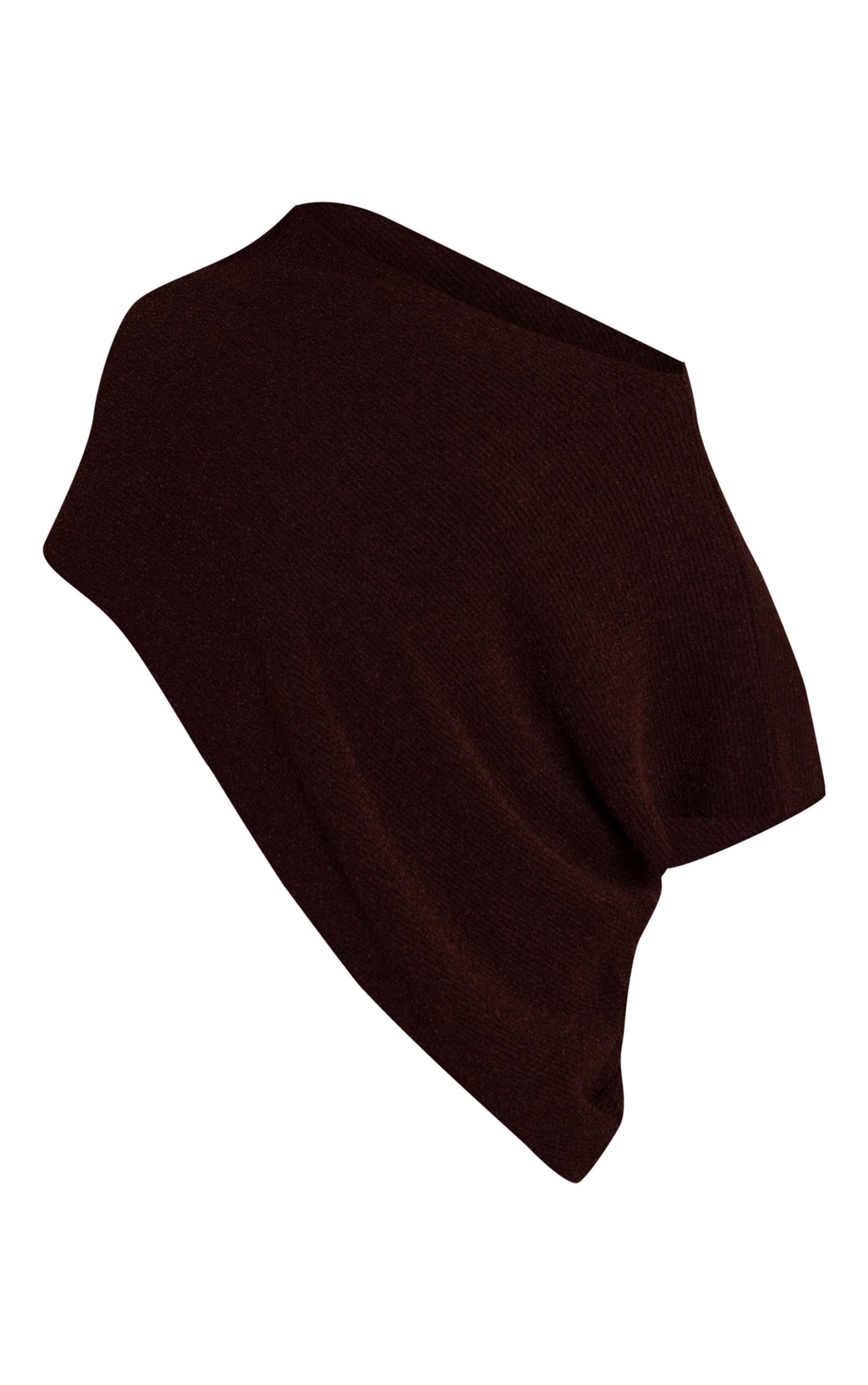 Top style cape bouclé chocolat image 5