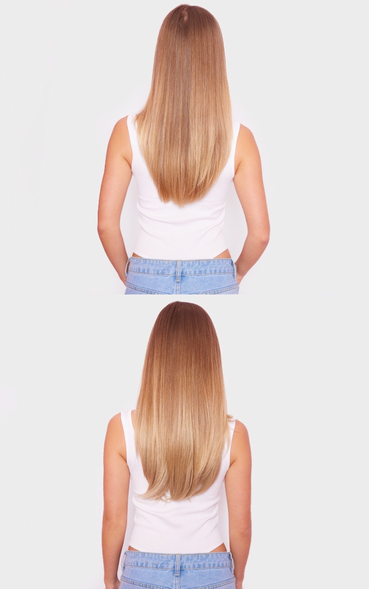 Lullabellz Thick 18` Extensions California Blonde PrettyLittleThing