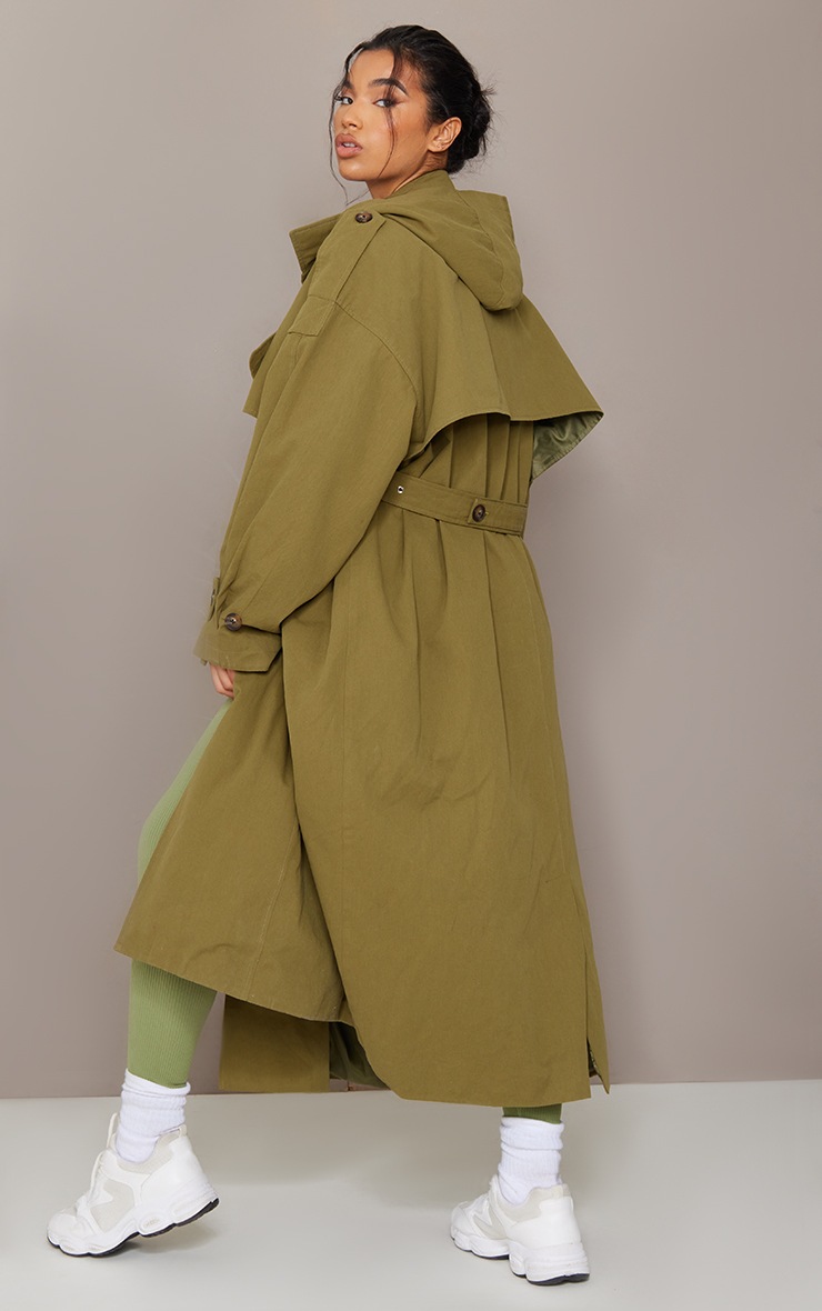 trench coat hooded
