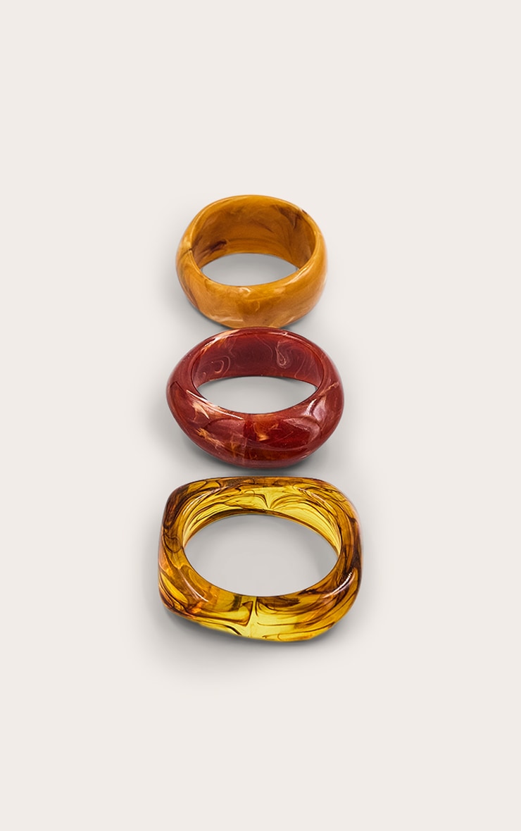 Smokey Resin Bangle Multi-Pack image 2