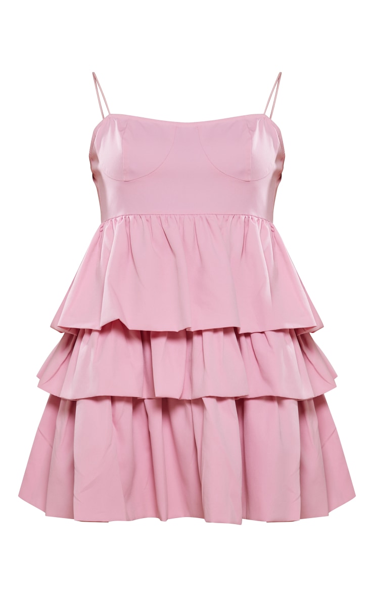 Forever New Petite - Robe courte à volants - Fleuri varié