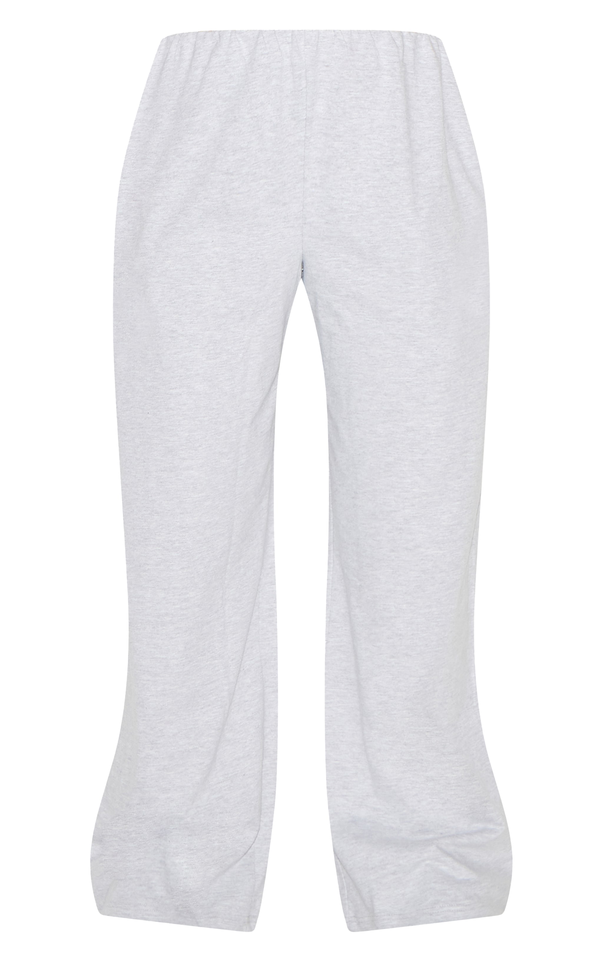 Petite Pantalon large gris cendré à taille élastique image 5