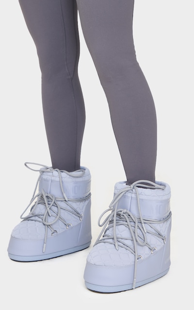 Grey Moon Boot Quilt Icon Low