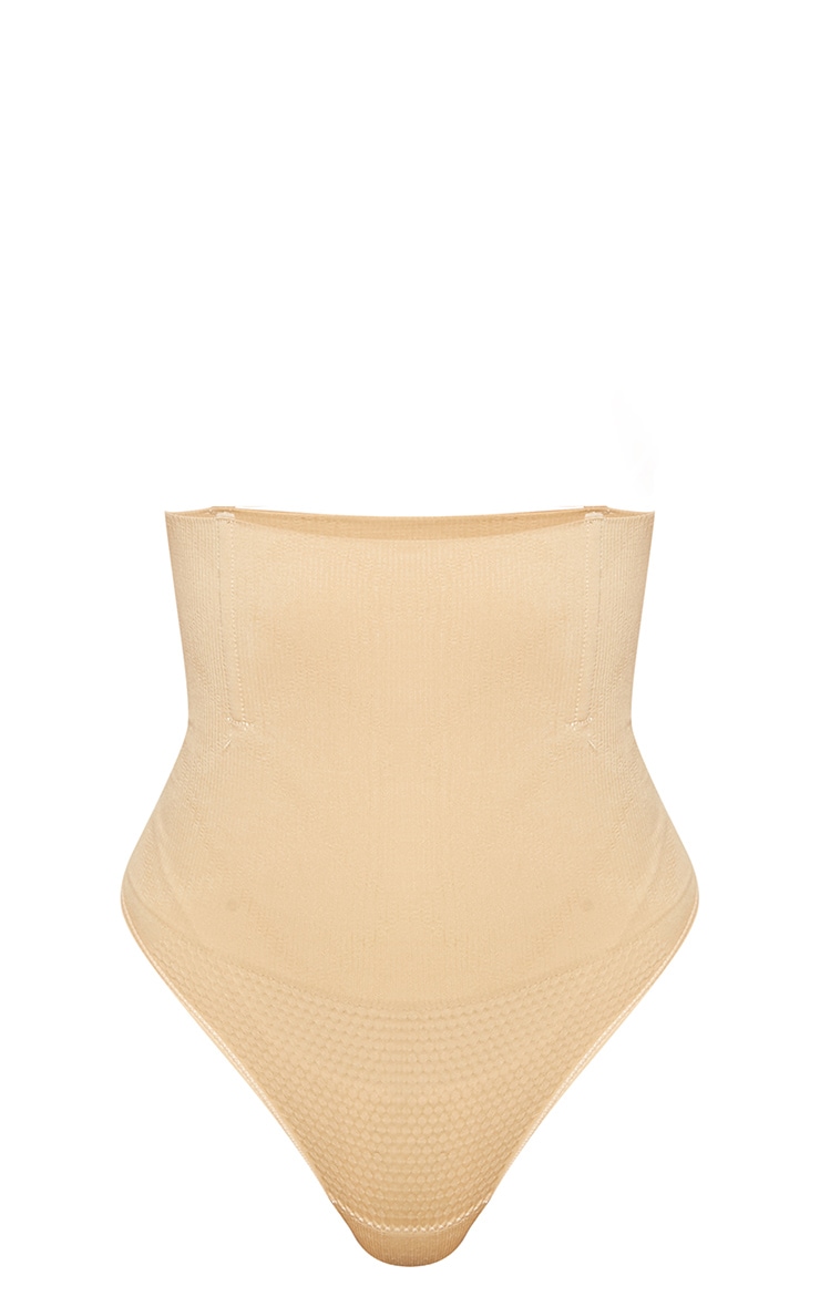 Nude Shapewear High Waist Control Thong PrettyLittleThing USA
