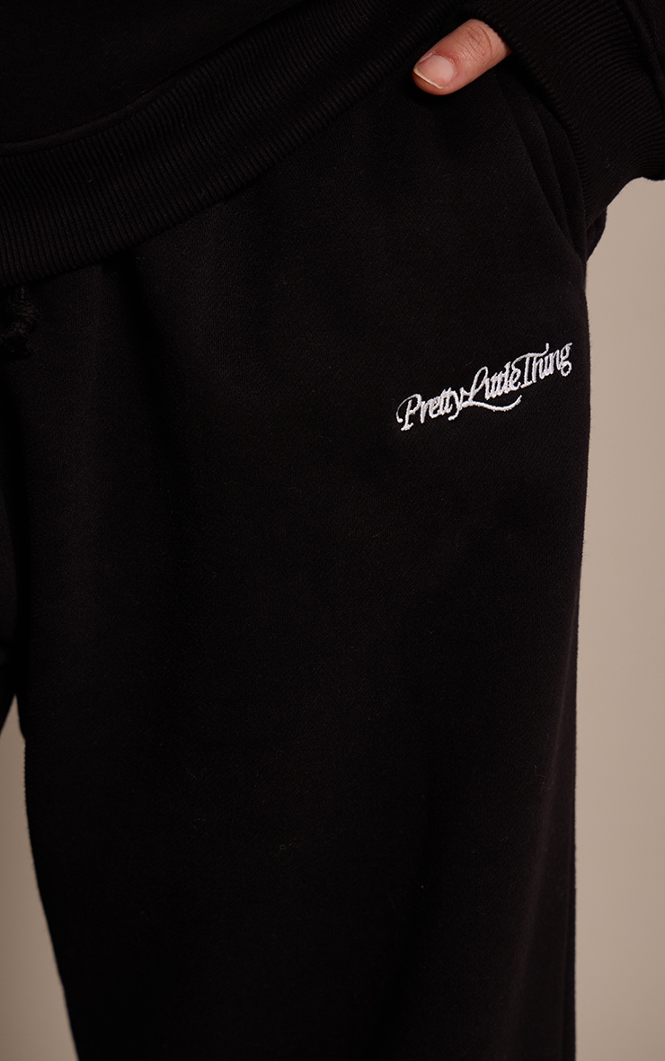 Plus Black Pretty Littte Thing Jogger image 4