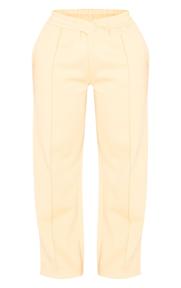 Shape Camel Sweat Elasticated V Waist Track Pants image 5