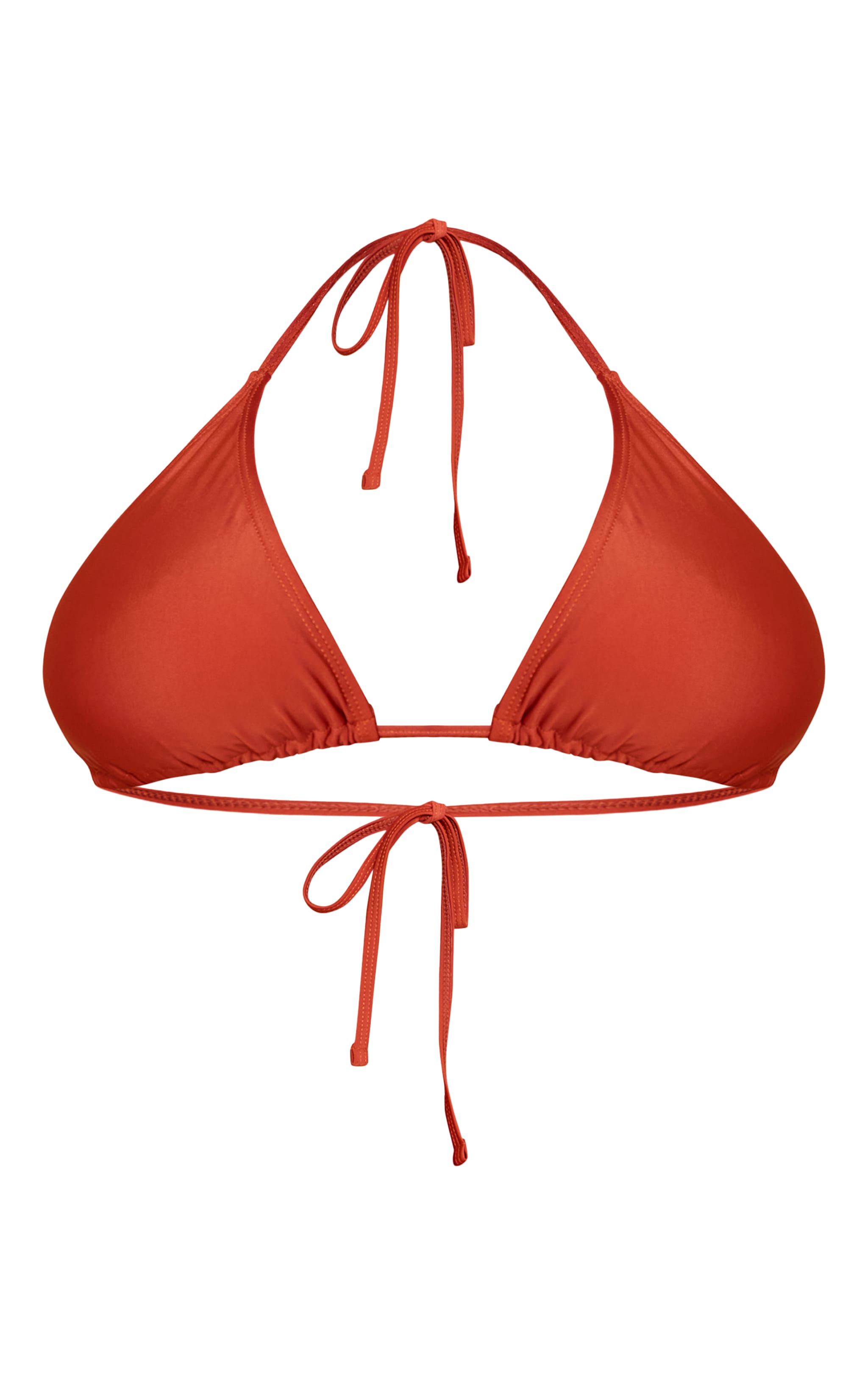 Plus Mix & Match Chocolate Triangle Bikini Top image 5