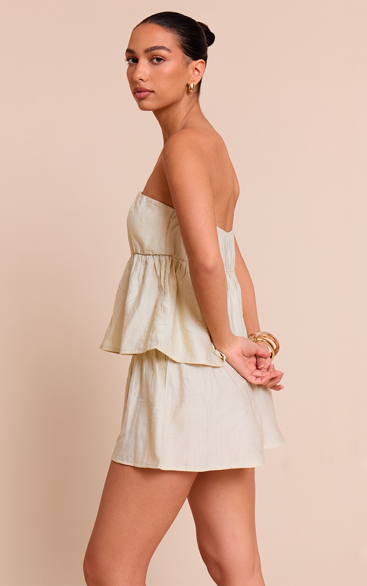 Clay Textured Long Bandeau Top image 2
