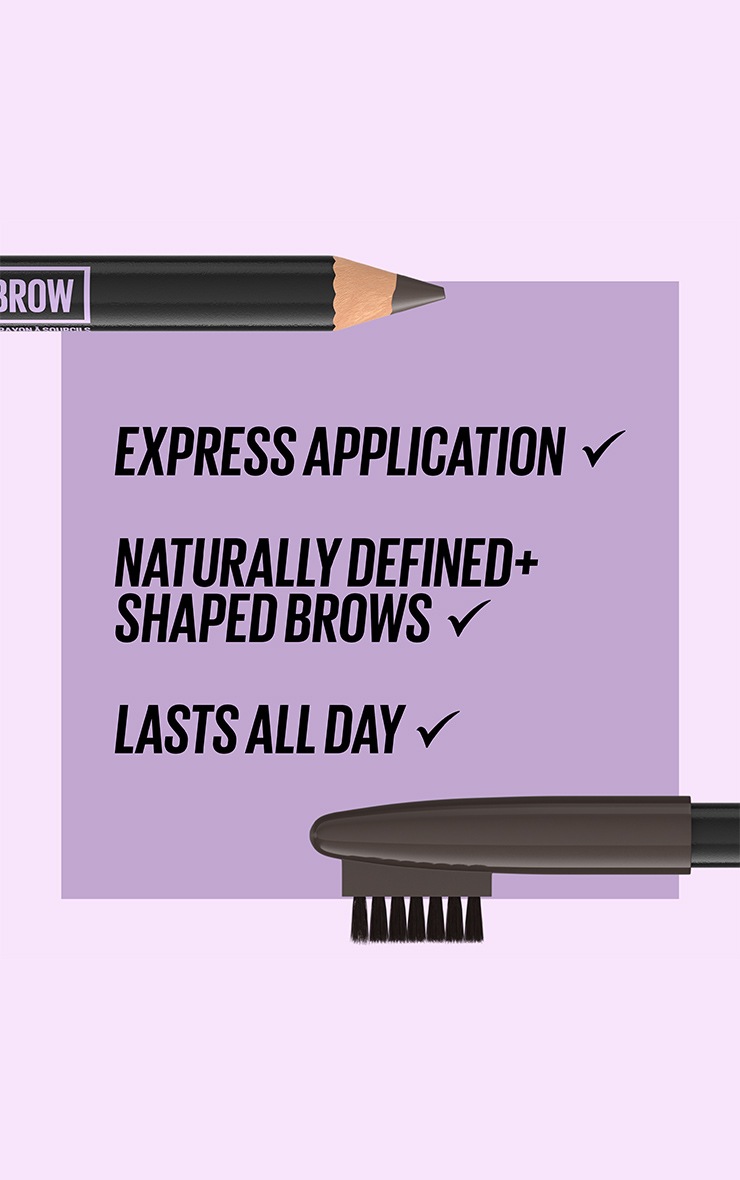 Maybelline Express Brow Shaping Pencil Natural Definition 04 Medium Brown image 7