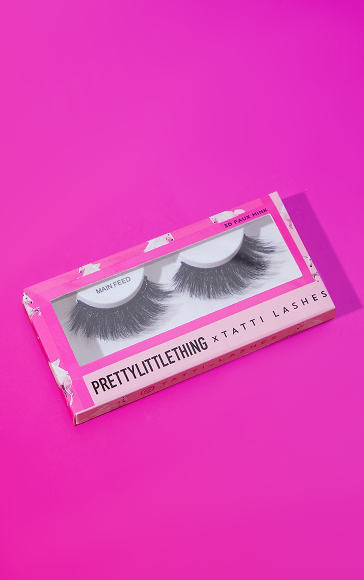 PRETTYLITTLETHING X Tatti Faux cils Main Feed image 3