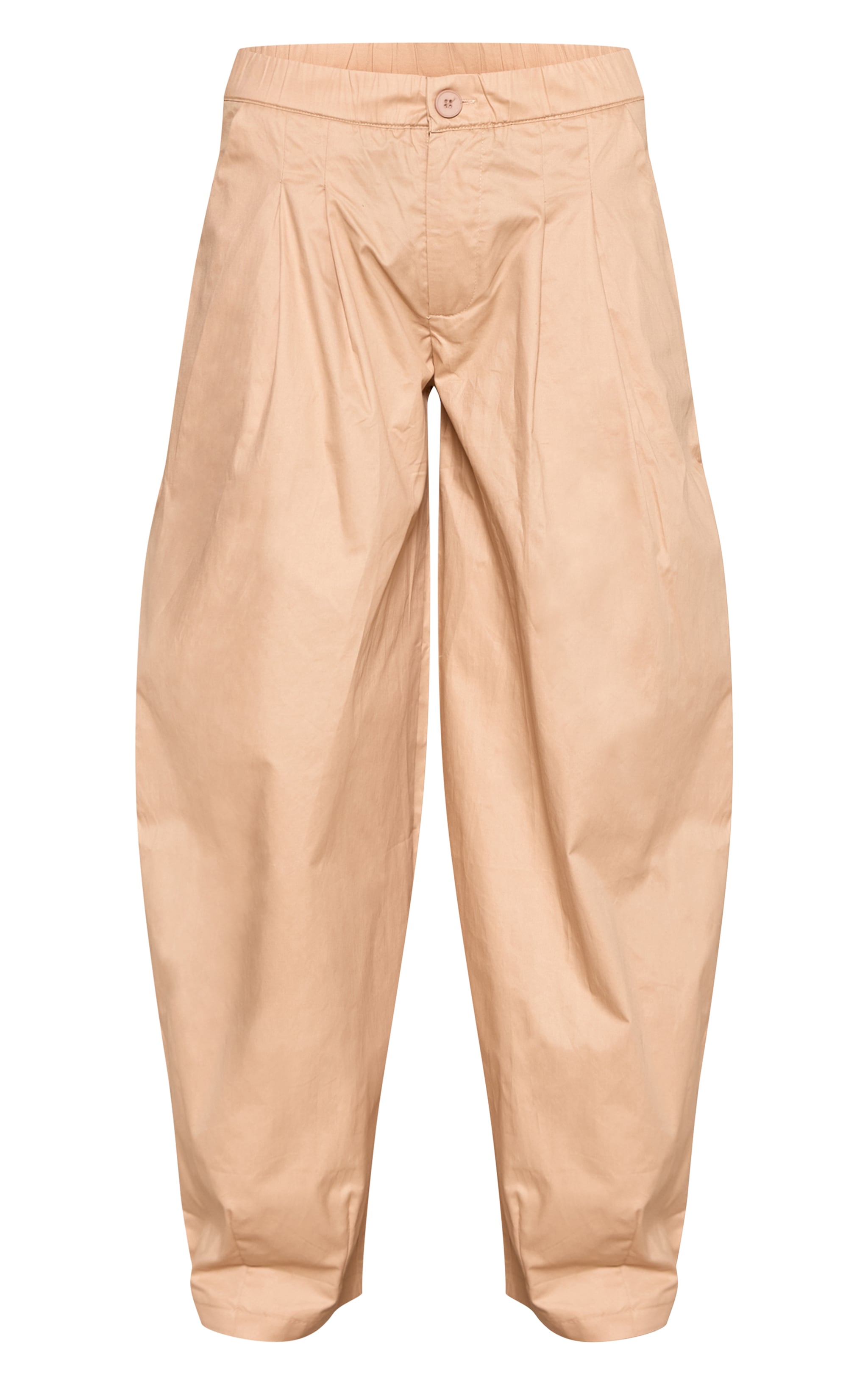 Stone Elasticated Waist Parachute Pants image 5
