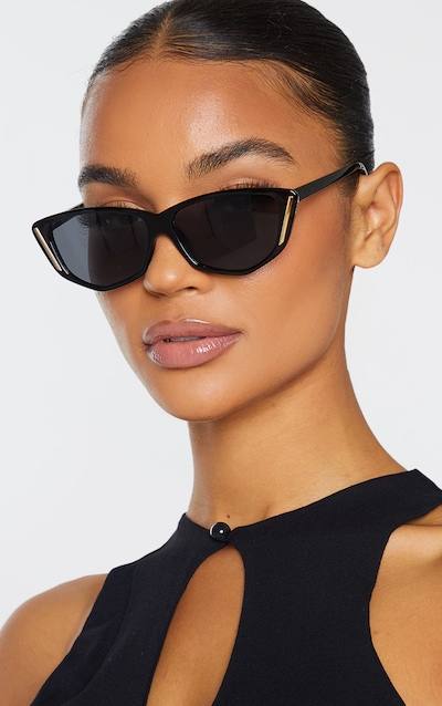 Lunettes De Soleil Oeil De Chat Prettylittlething Fr