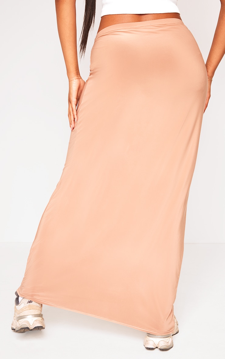 Missguided satin maxi best sale skirt