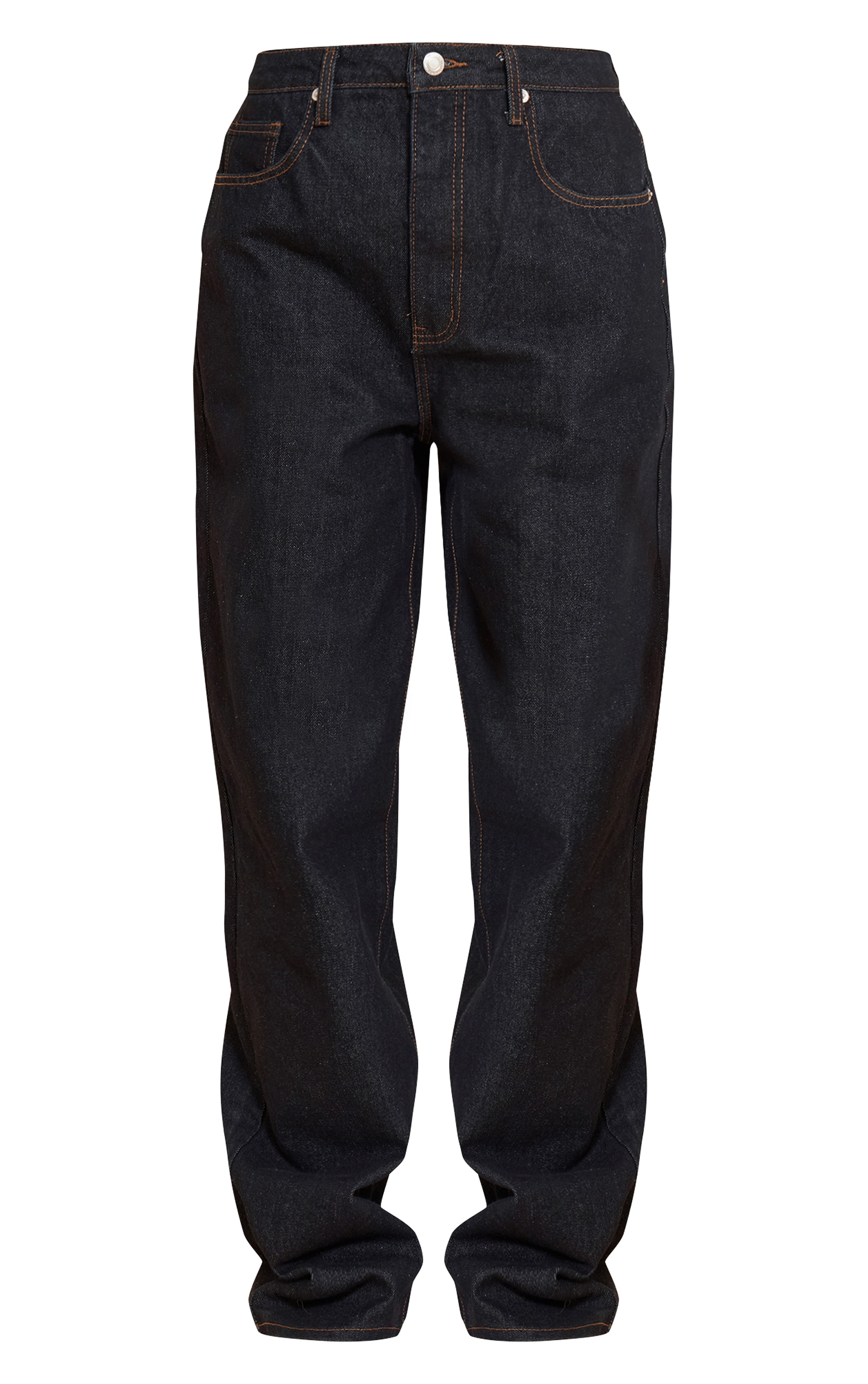 Jean Boyfriend Taille Haute Indigo Foncé Grand image 5