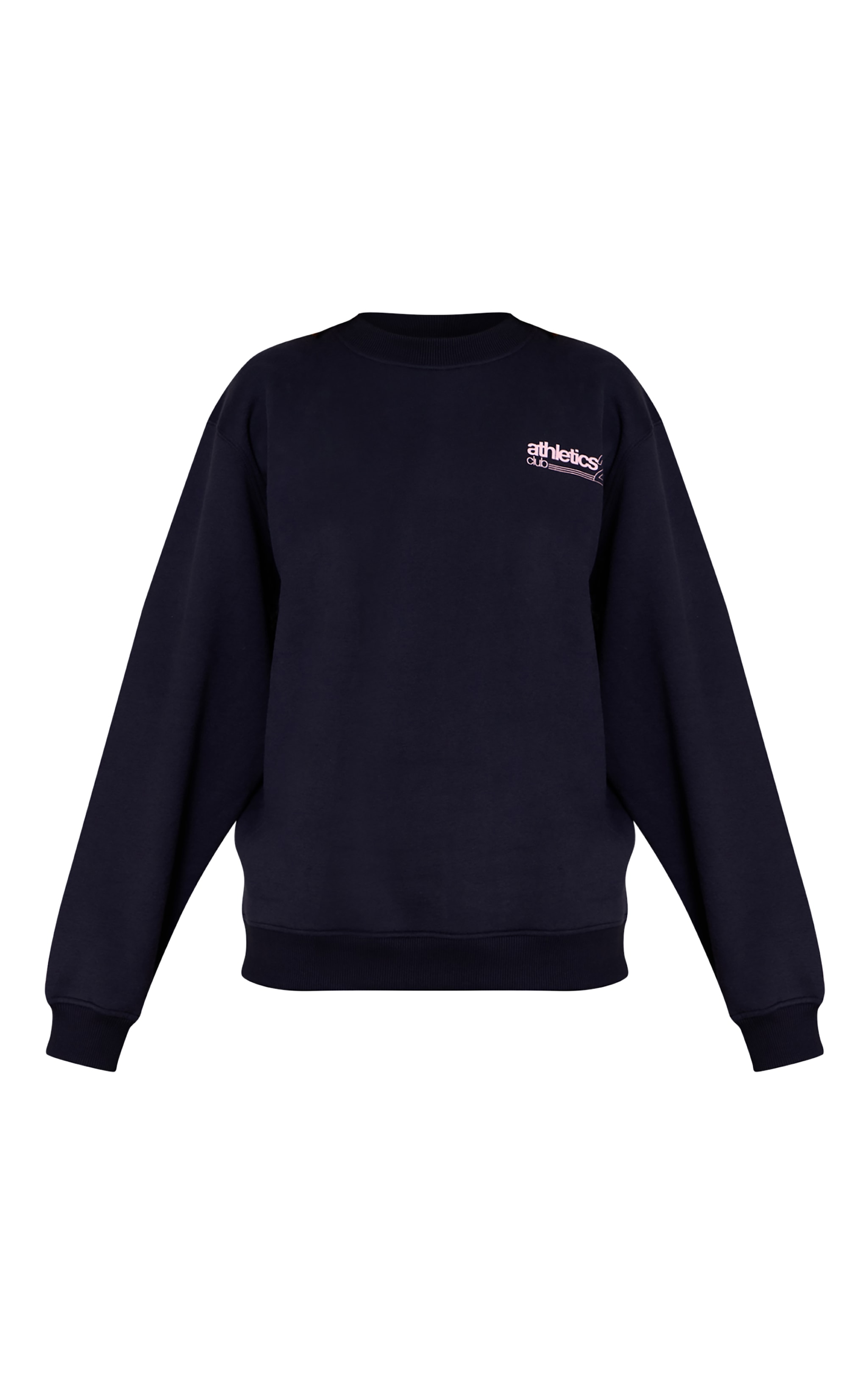 Navy Athletics 25 Cotton Fleece Oversized Crew Sweatshirt image 5