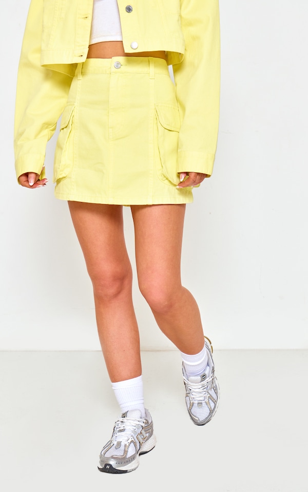 Denim Cargo Skirt main image 0