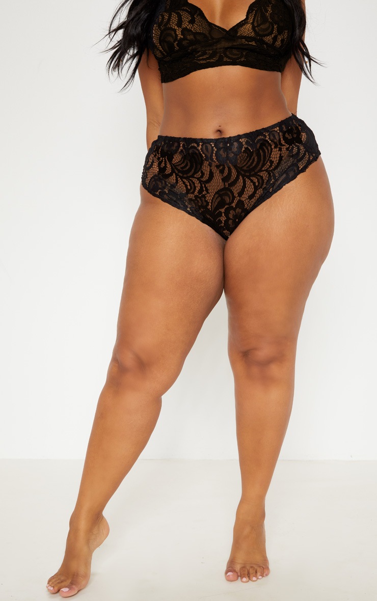 Scallop bra lace plus designs edge black for sale