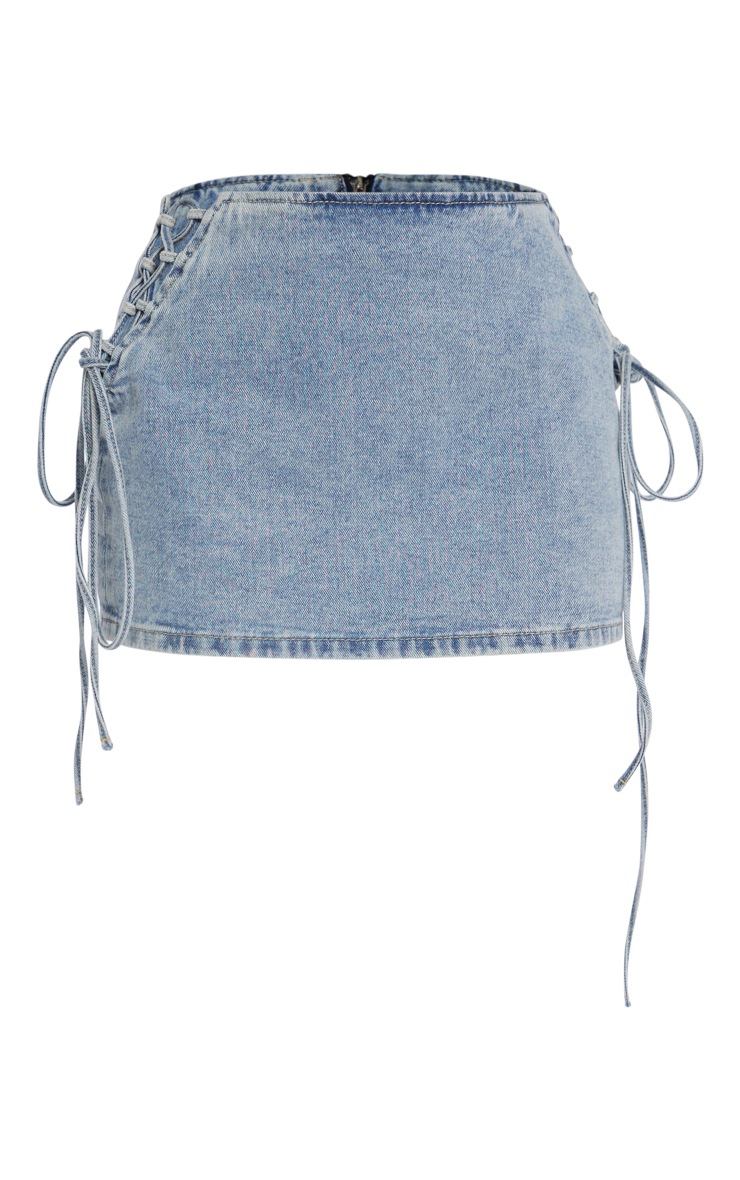Mini Jupe En Jean Vintage Y2K American Eagle Taille 6 – Taille Basse, Bleue, état Correct