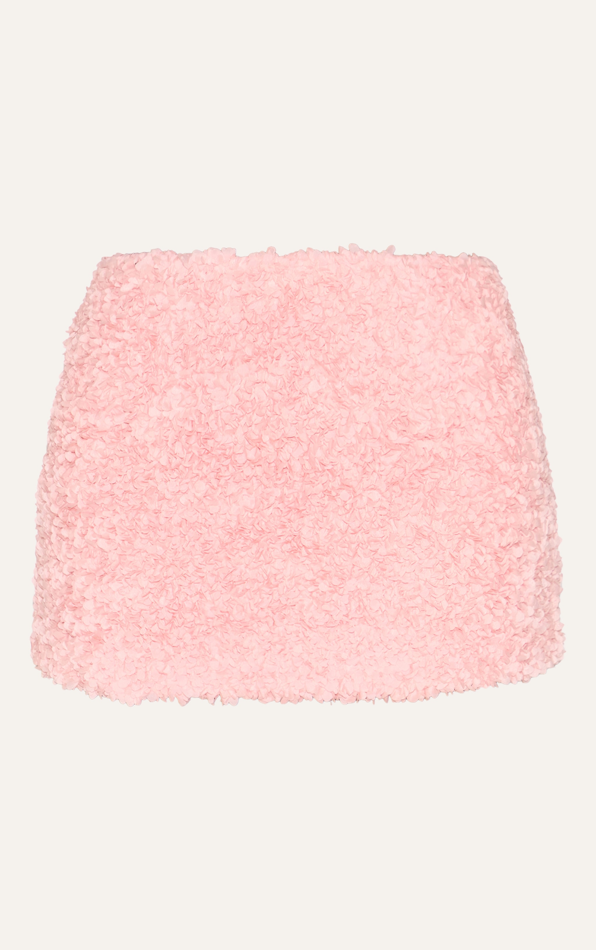 Pink Confetti Applique Textured Mini Skirt image 4