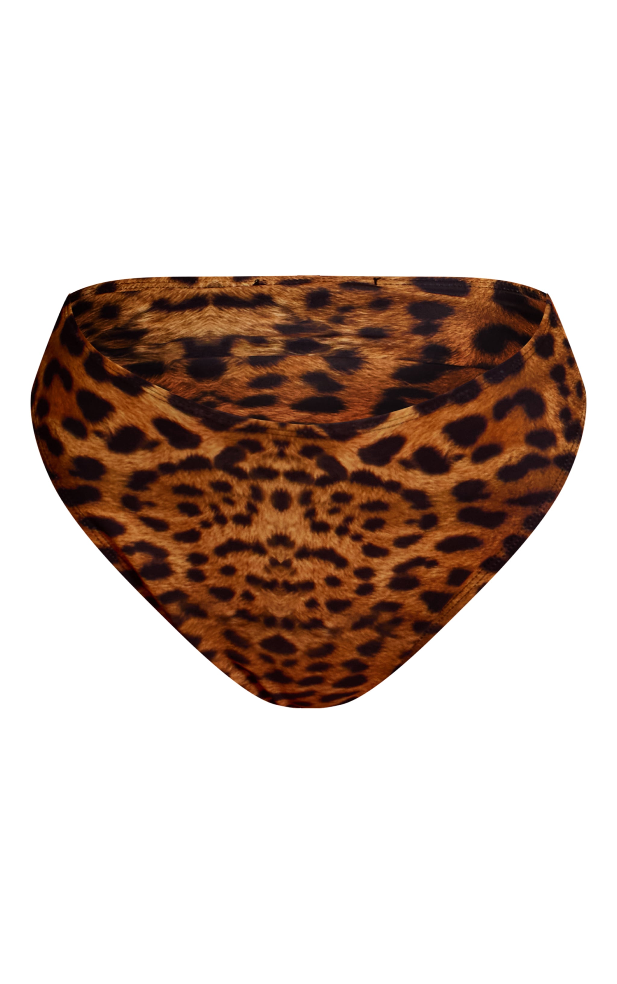 Bas de maillot de bain Mix & Match imprimé léopard à taille haute image 5