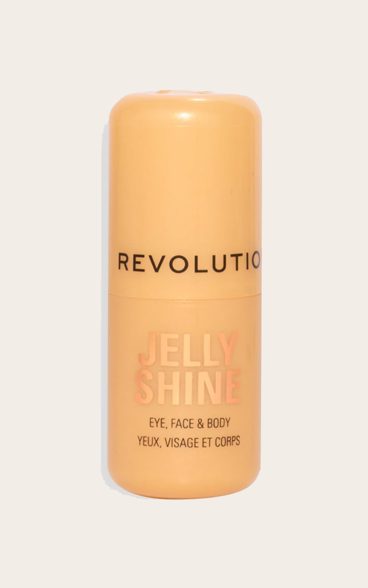 Revolution Jelly Shine Eye, Face & Body Highlight Stick Celestial Gold image 2