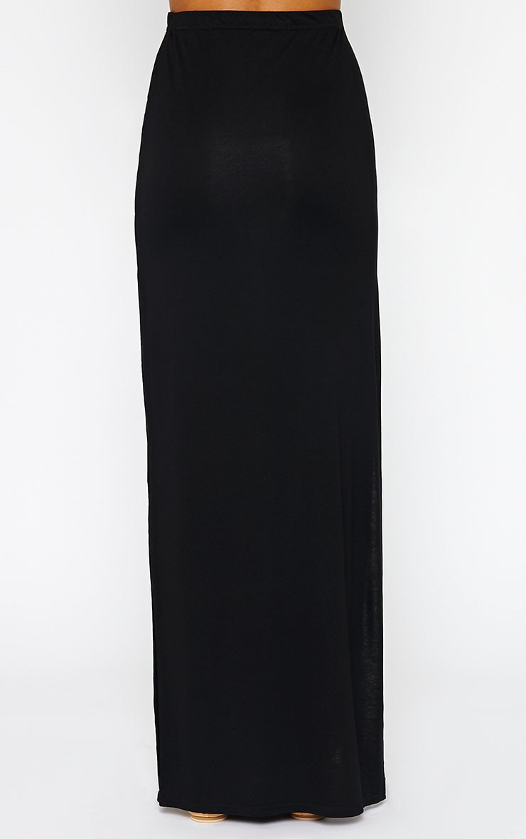 Front split jersey skirt Clearance