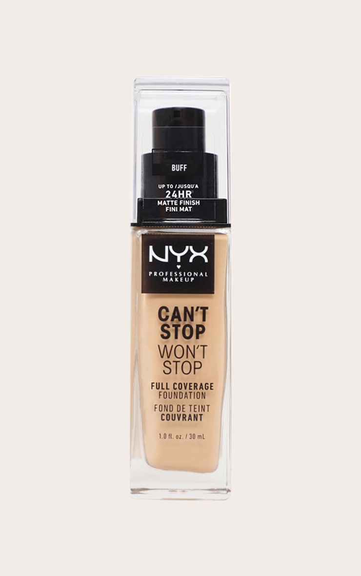 NYX PMU Can't Stop Won't Stop Full Coverage Foundation Buff image 1