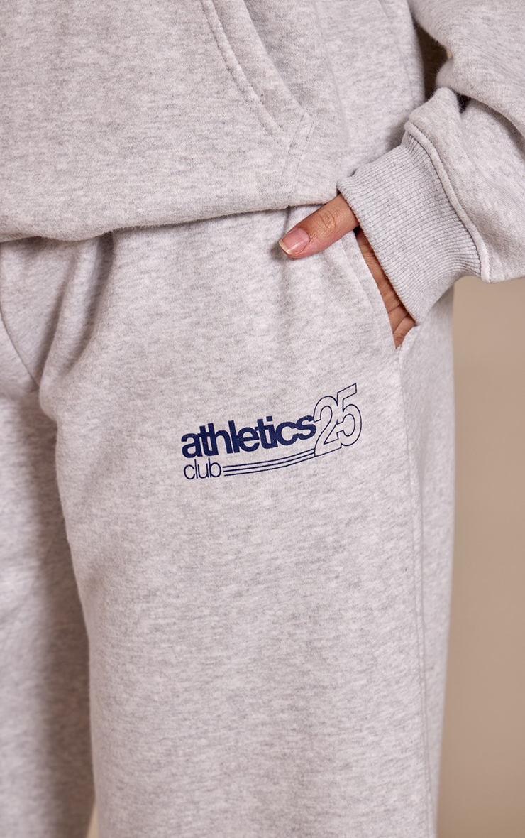 Ash Grey Athletics 25 Cotton Fleece Straight Leg Sweatpants image 4