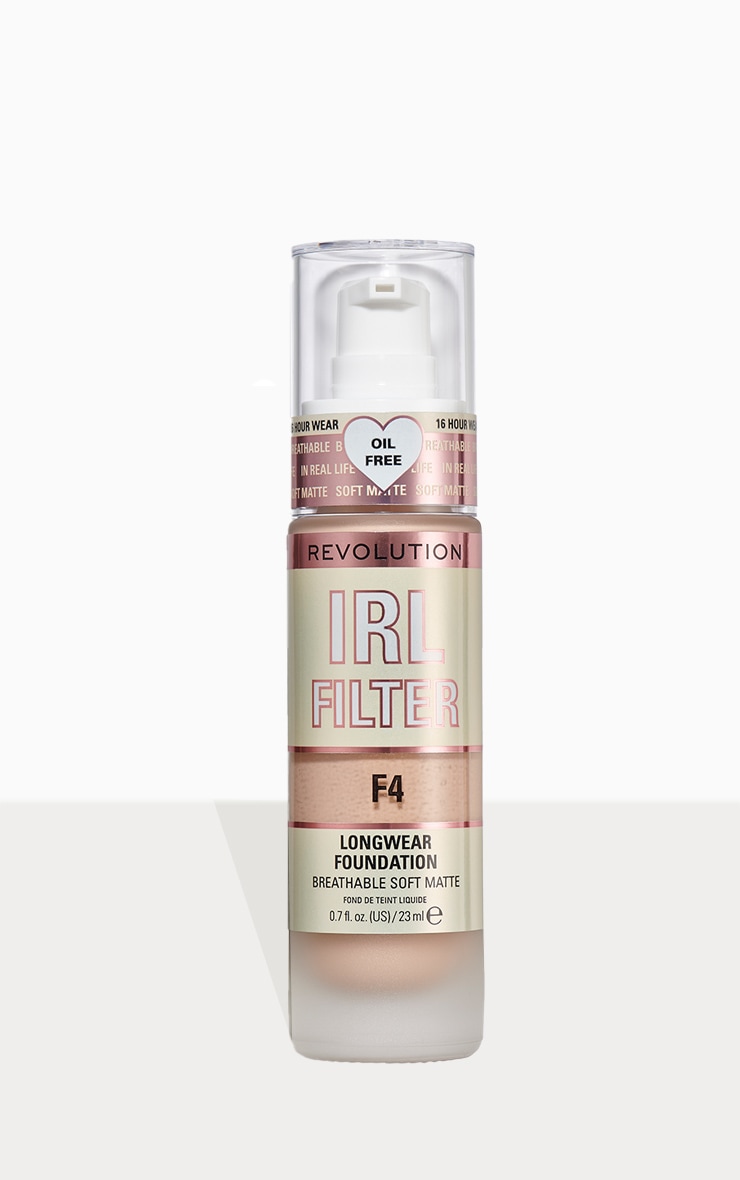 Makeup Revolution IRL Filter Longwear Foundation F4 | Beauty ...