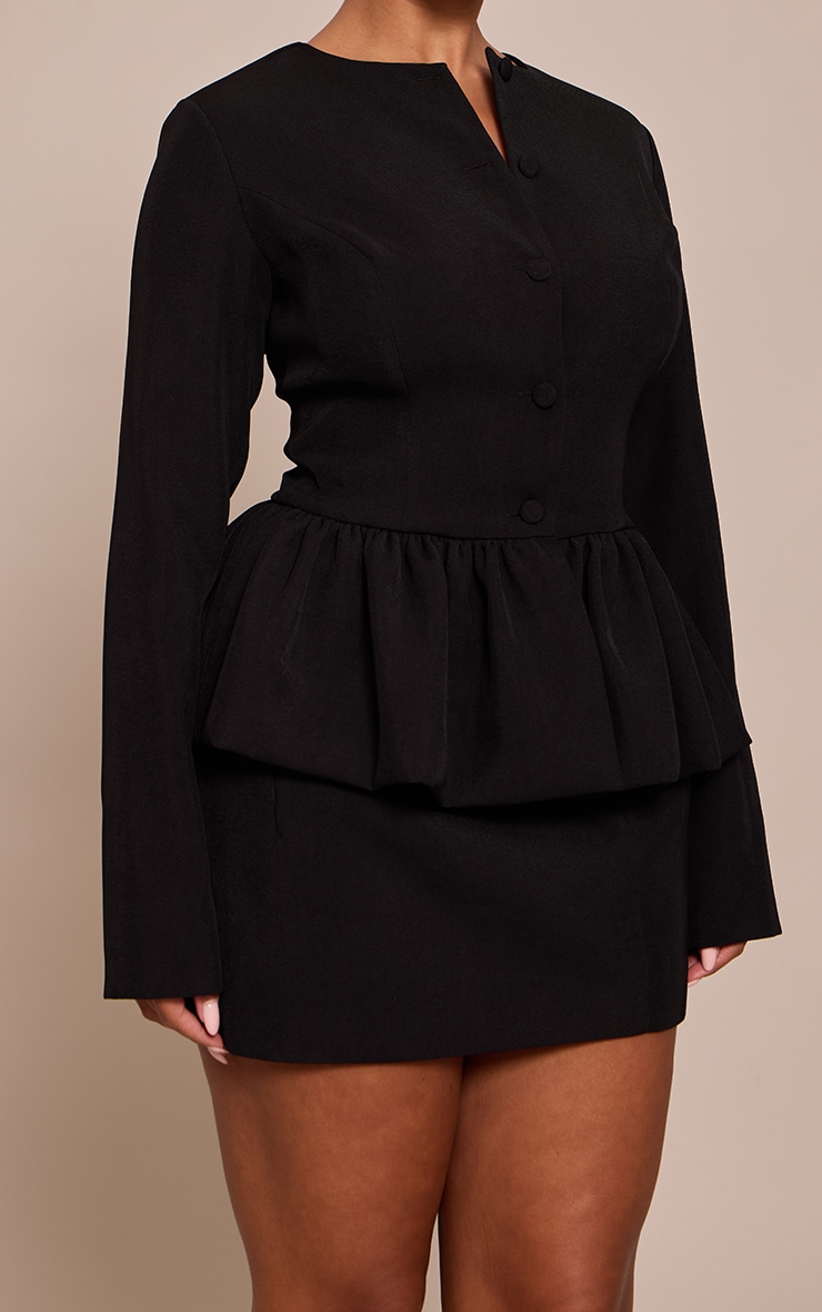 Shape Black Mini Skirt image 2