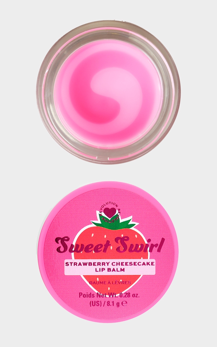 I Heart Revolution Sweet Swirl Lip Balm - Strawberry Cheesecake image 2