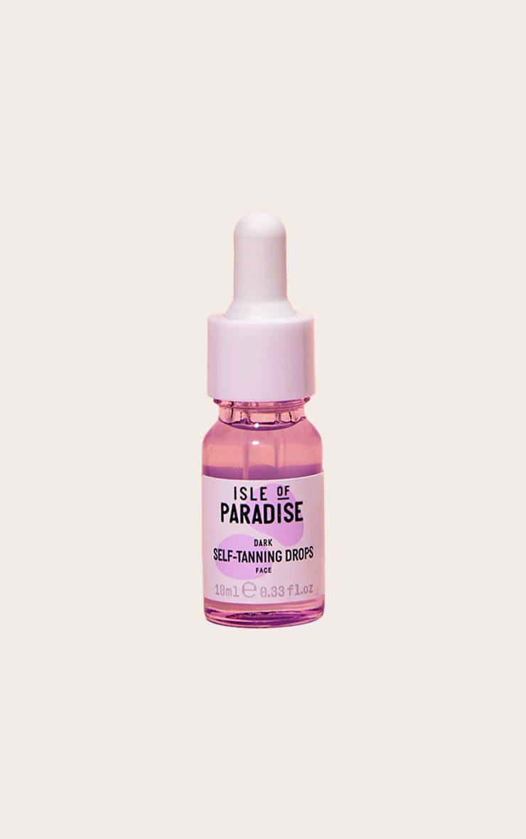 Isle of Paradise Dark Self-Tanning Drops 10ml image 1