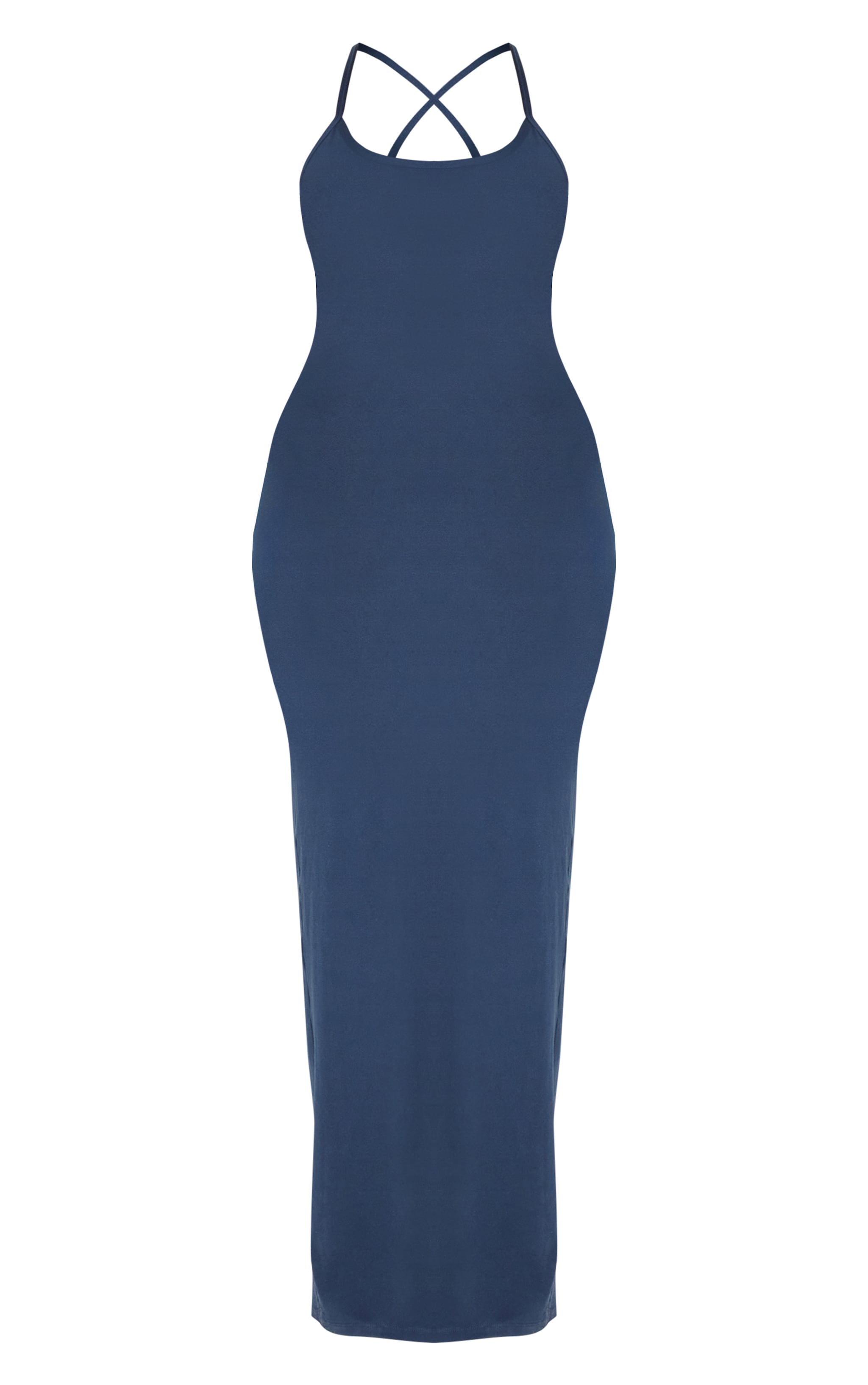 Shape NAVY Built In Shapewear Sculpt Strappy Maxi Dress image 5