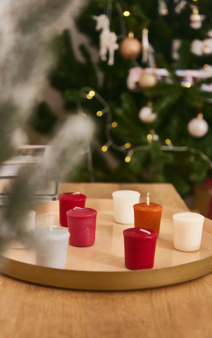 Multi Yankee Candle Christmas Set Of 8 Votives PrettyLittleThing IL