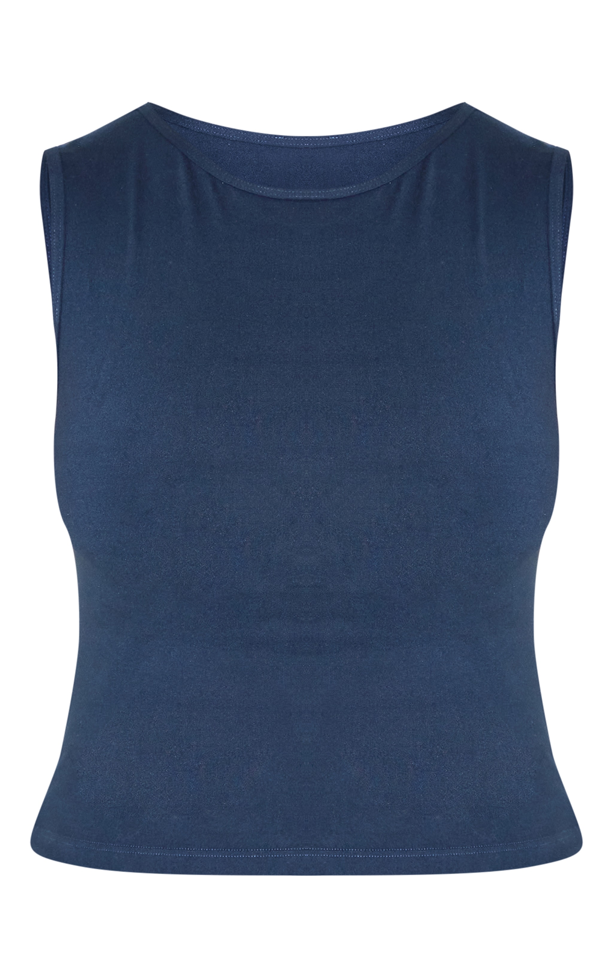 Shape Midnight Blue Sculpted Longline Racer Top image 5