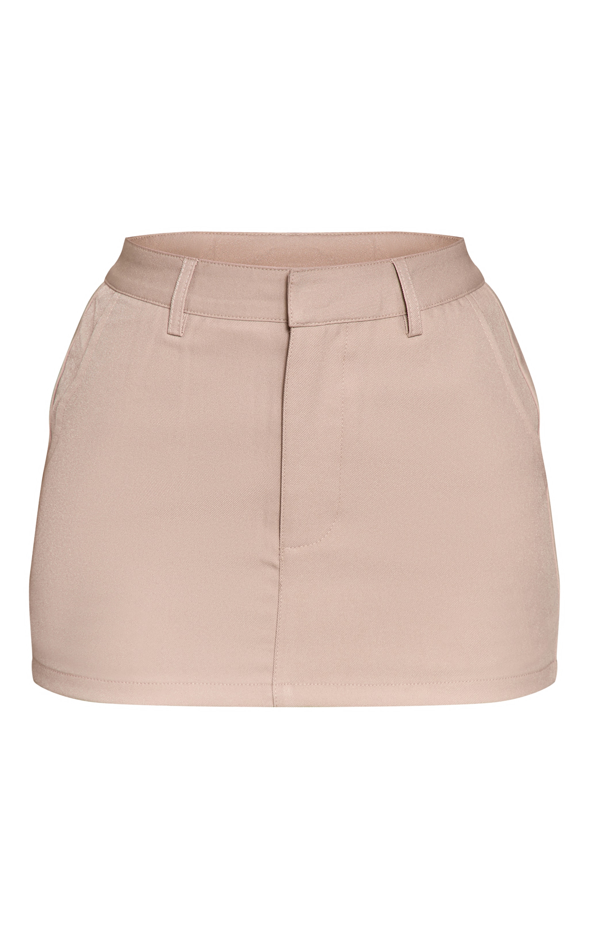 Petite Stone Tailored Belted Mini Skirt  image 6